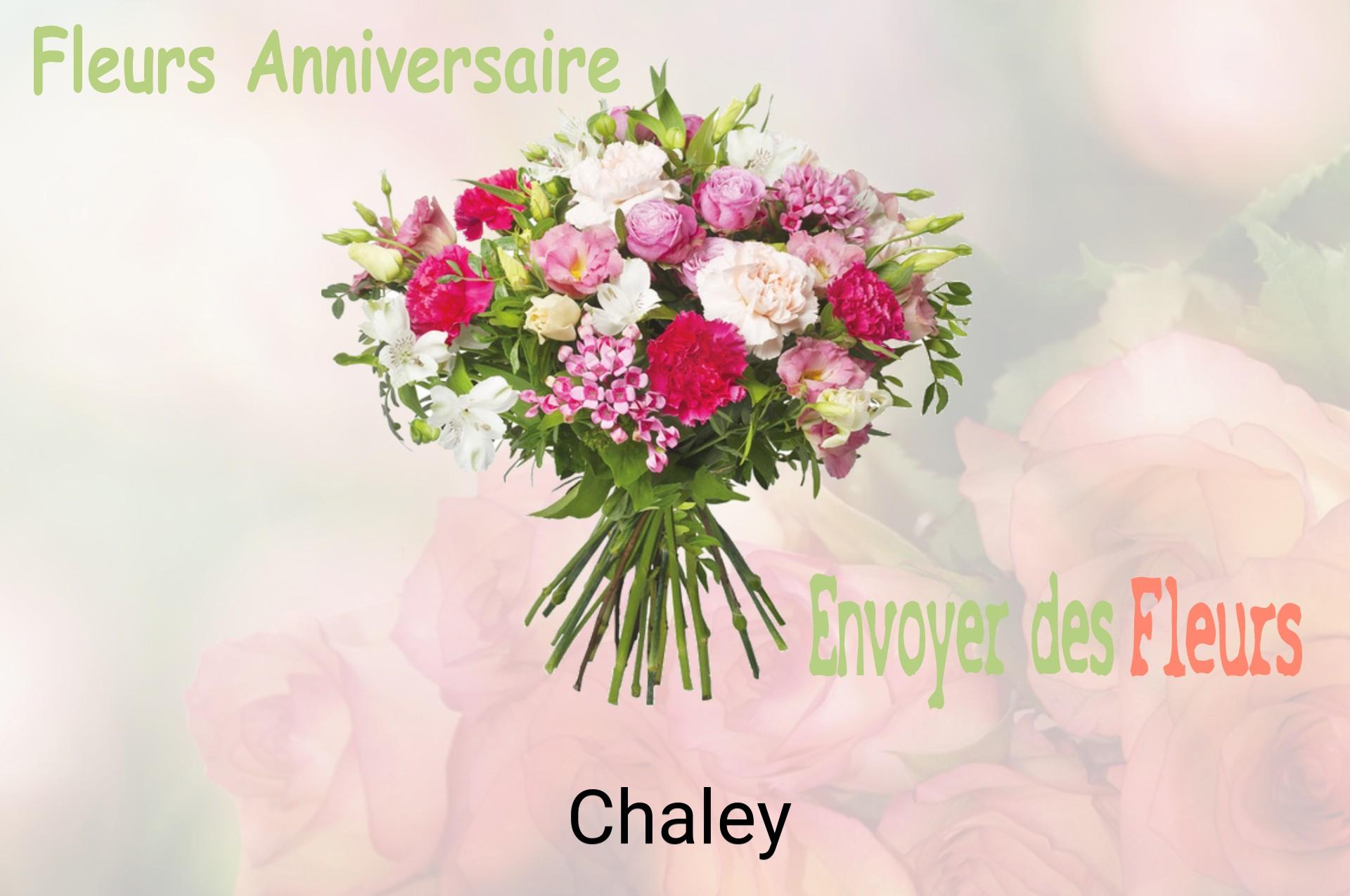 Bouquet de fleurs d’anniversaire livré à Chaley